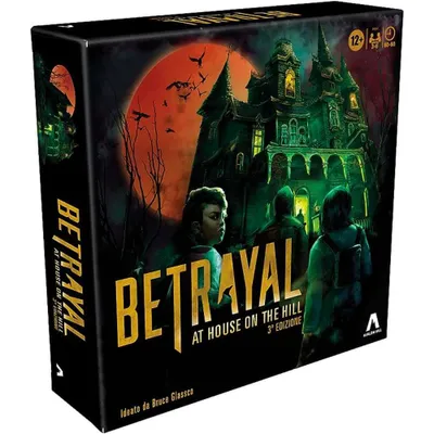 Produktbild von Avalon Hill Betrayal at House on the Hill, Brettspiel, Strategie, 12 Jahr(e), 60 min, 90 min
