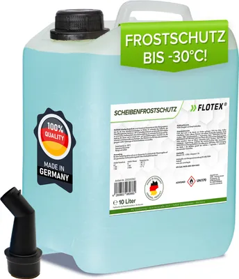 Produktbild von Flotex Scheibenfrostschutz, 10L Auto Scheiben Frostschutzmittel bis -30°C