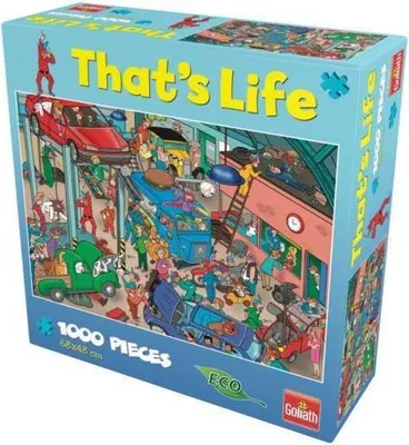 Produktbild von Goliath That's Life Puzzle Garage - 1000pcs
