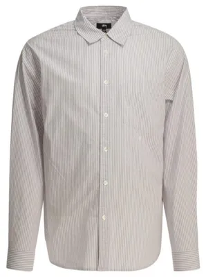 Productafbeelding van Stüssy herenoverhemd, beige, katoen - maat S