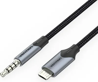 Produktbild von Vention BDGBF, 3.5mm, Männlich, Männlich, 1 m, Grau
