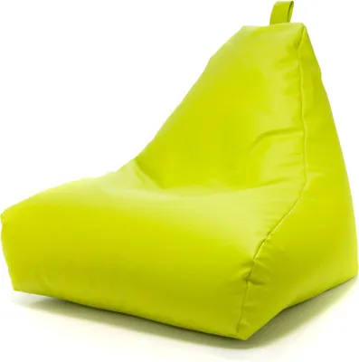 Produktbild von Ecopuf Keiko, Sitzsack, Sitzsack, Pouf Sessel Outdoor, Bean Bag, Limettengrün E16, Mittelgroß