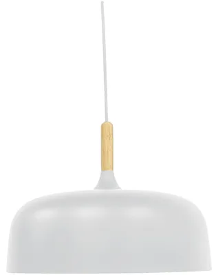 Zdjęcie produktu dla Lampa wisząca LED LUXULA LX700173, gniazdo E27, IP20, Ø30 cm, biała, okrągła