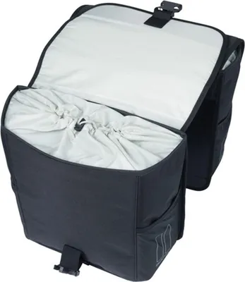 Produktbild von BASIL Go Double MIK 2.0 Doppeltasche 32 Liter - 900D Polyester, Kordelverschl....