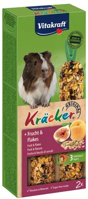 Image de Vitakraft Crackers aux fruits pour cochons d'Inde