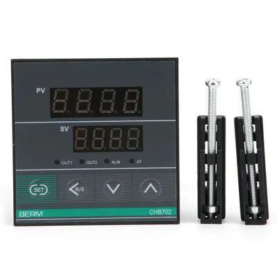 Zdjęcie produktu dla BERM CHB702 Termostat Inteligentny cyfrowy regulator temperatury z wyjściem przekaźnikowym/SSR AC180-240V 0-400℃