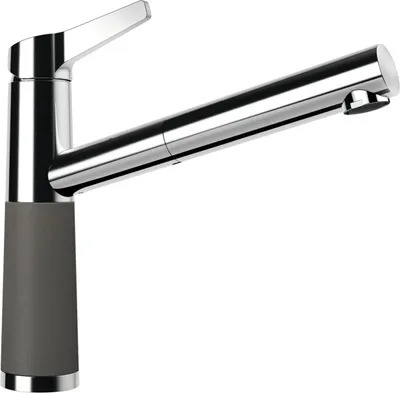 Produktbild von SCHOCK Niederdruck Armatur SC-510 in ONYX mit Brauseauslauf / CRISTALITE® Basic Line
