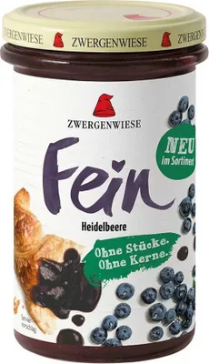 Obrázok produktu pre Jemná ovocná nátierka - čučoriedková 280g
