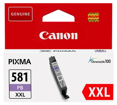 Produktbild von Canon CLI-581 XXL Fotoblau Tintentank, 11,7 ml, 282 Seiten