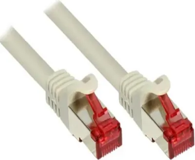 Obrázek produktu pro Propojovací kabel Cat. 6 S/FTP, 7 m, PiMF, šedý, stíněný