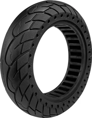 Immagine prodotto di Avizar, pneumatico in gomma piena 10″ per e-scooter Ninebot G30 antiforatura, nero