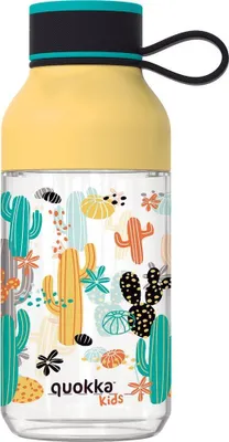 Image de Quokka Ice Kids avec sangle - Gourde en Tritan de 430 ml avec sangle (Cactus)