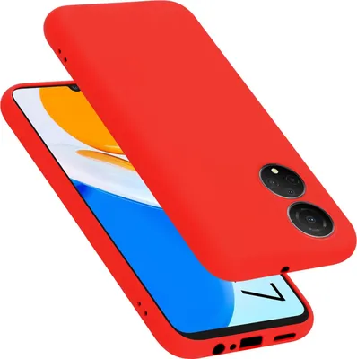 Obrázok produktu pre Cadorabo Ochranné puzdro pre Honor X7 Case v červenej farbe Kryt na mobilný telefón TPU Etui