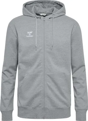 Produktbild von hummel  Zip Hoodie mit Logo und Reißverschluss Größe: 3XL