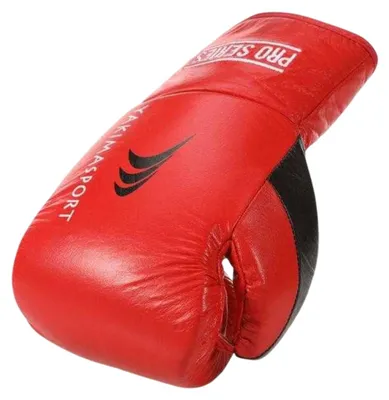 Imagen del producto de Guantes de boxeo "Wolf" para hombre, marca Yakima Sport, modelo PP17117 (10 oz), color rojo