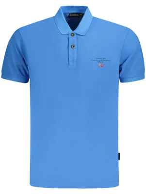 Produktbild von Napapijri Herren Polohemd aus Baumwolle in Blau