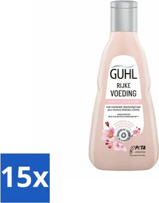 Produktbild von Guhl Shampoo - Reichhaltige Pflege - 250 ml - Vorteilspack - 15 Stücke