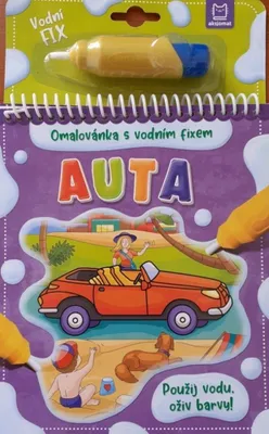 Image de Cars - Livre de coloriage avec marqueur à eau (Wierzchowska Barbara)