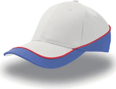 Produktbild von Atlantis RACI | Racing Cap / Kappe / Mütze - Farbe: White/Royal - Größe: One Size