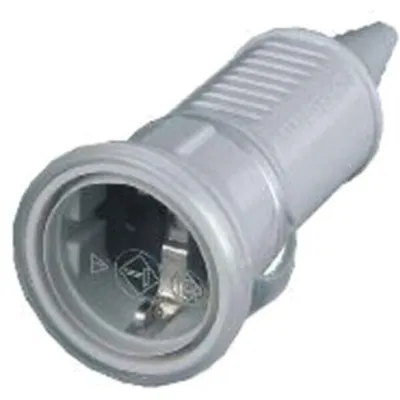 Immagine prodotto di Mennekes attacco Schuko nero 16A 2p+T 230V IP44