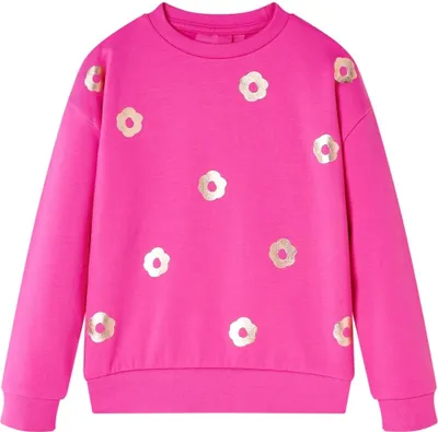 Produktbild von Kinder-Sweatshirt Dunkelrosa 116