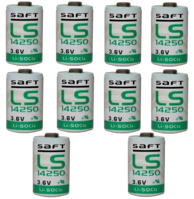 Produktbild von 10x Lithium Batterie Saft LS14250 1/2AA 3,6Volt