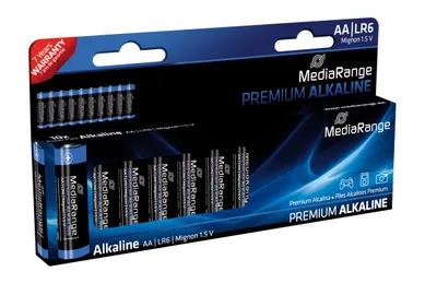 Produktbild von MediaRange MRBAT105, Einwegbatterie, AA, Alkali, 1,5 V, 10 Stück(e), Box