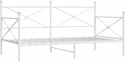 Immagine prodotto di Dormeuse senza Materasso Bianco 107x203 cm in Acciaio
