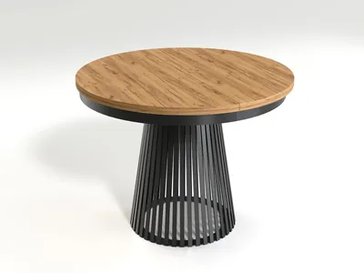 Produktbild von MINIO go for it, ausziehbarer Tisch, GORI, Craft Eiche/Schwarz Farbe