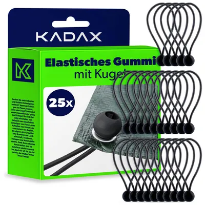 Obrázek produktu pro Držák plachty KADAX, napínák plachty odolný proti povětrnostním vlivům, pryž na plachtu, rozpínací popruhy