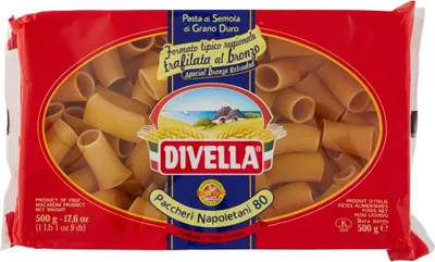 Produktbild von 10x Pasta Divella 100% Italienisch N° 80 Paccheri Napoletani 500 gr
