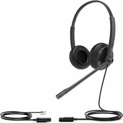 Zdjęcie produktu dla Yealink YHS34 Lite Dual, Przewodowa, Biuro/centrum telefoniczne, 20 - 20000 Hz, Zestaw słuchawkowy, Czarny