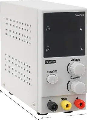 Zdjęcie produktu dla Regulowane zasilanie, wyświetlacz LED, inteligentny system chłodzenia, srebrny