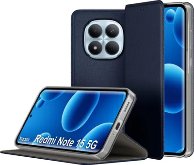Obrázek produktu pro Kožené pouzdro s magnetickým uzávěrem pro Xiaomi Redmi Note 15 5G
