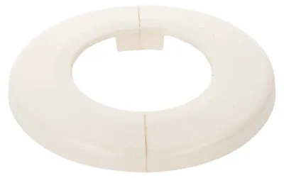 Produktbild von tecuro Scharnierrosette Ø 34 mm x Ø 65 mm x 6,5 mm - Kunststoff ABS weiß