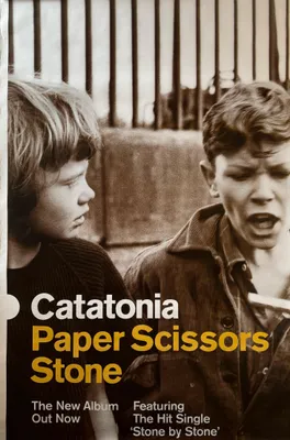 Obrázek produktu pro Catatonia - Paper Scissors Stone - Plakát - 100x152 cm