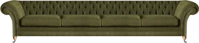 Produktbild von Grün Modern Sofa Viersitzer Couch Wohnzimmer Polstermöbel Sitz Chesterfield