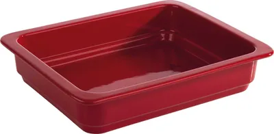 Produktbild von APS GN-Behälter 1/2-60 mm Porzellan rot