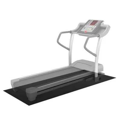 Image de Tapis de sol ALIGHTUP en PVC, épaisseur 0,6 mm, tapis de protection et de protection pour appareils de fitness et de sport - 230 x 100 cm, tapis de fitness, tapis de sol