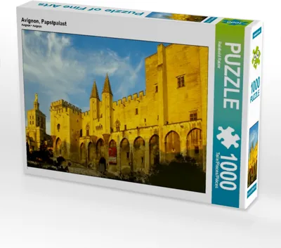 Produktbild von Calvendo Avignon, Papstpalast 1000 Teile Puzzle quer 640x480mm, Ratzer Reinhold; 7309813