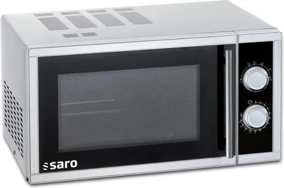 Produktbild von Saro Mikrowelle mit Grill WD 900 U – Edelstahl, 230 V, 25 l, 1,4 kW