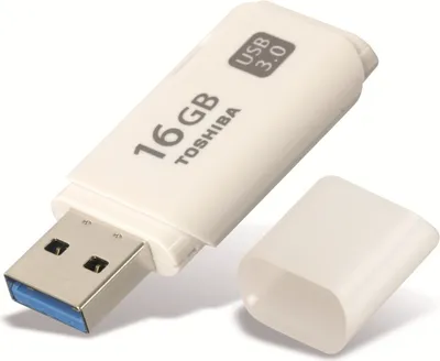 Produktbild von Toshiba TransMemory - USB-Flash-Laufwerk - 16 GB - USB 3.0