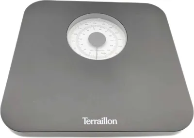 Immagine prodotto di Bilancia da bagno meccanica 150 kg 1 kg Terraillon NAUTICNOIR