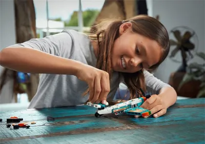 Zdjęcie produktu dla LEGO Technic Samolot wyścigowy, Zestaw do budowania, 7 lat(a), Plastik, 154 szt., 155 g