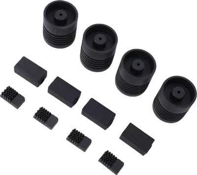 Zdjęcie produktu dla 4 SZTUK stopek antywibracyjnych pasujących do drukarki Centauri Carbon 3D Podkładki amortyzujące 4 Szczotki dysz 4 Silikonowe tuleje