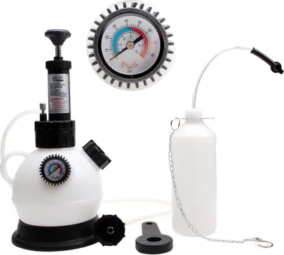 Produktbild von CCLIFE 2L Bremsenentlüftungsgerät Bremsenentlüfter Bremsflüssigkeit mit 1L Absaugbehälter