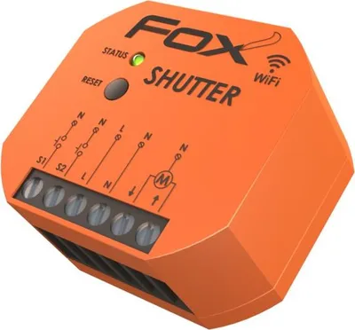 Produktbild von WLAN-Rollladensteuerung SHUTTER FOX mit 230V-Motor
