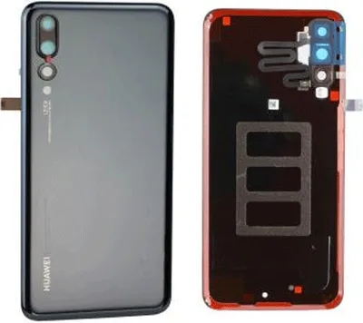 Produktbild von Akkudeckel passend für Huawei P20 Pro, Schwarz