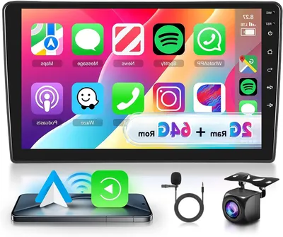 Produktbild von Autoradio – Android-Autoradio – Multimediasystem – Navigationssystem – Touchscreen-Radio