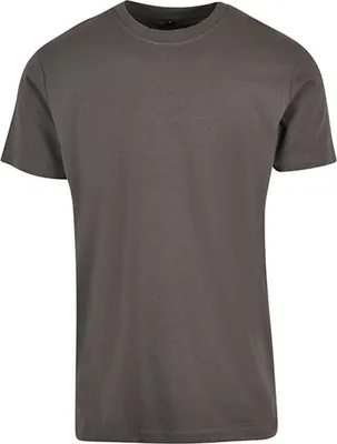 Produktbild von Build Your Brand BY004 | Round Neck Herren T-Shirt - Farbe: Dark Shadow - Größe: XXL
